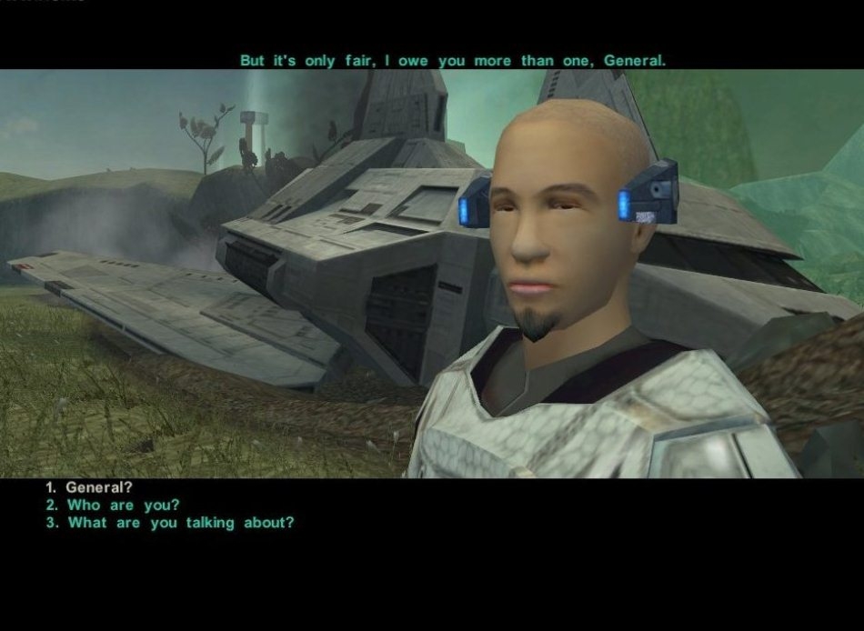 Скриншот из игры Star Wars: Knights of the Old Republic II - The Sith Lords под номером 101