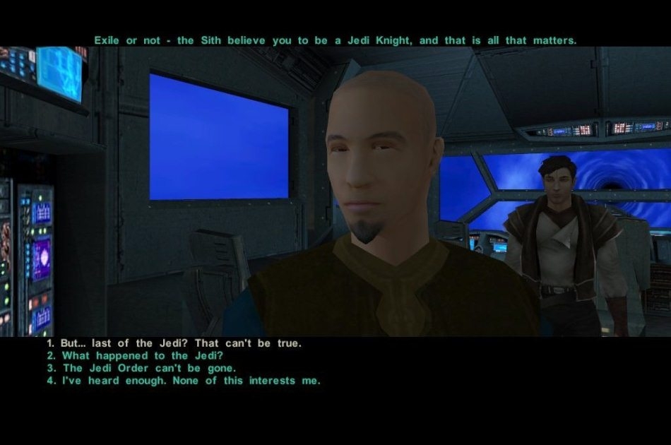 Скриншот из игры Star Wars: Knights of the Old Republic II - The Sith Lords под номером 110