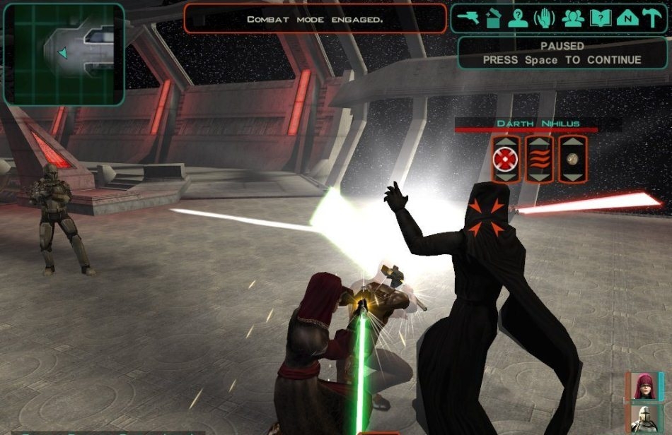 Скриншот из игры Star Wars: Knights of the Old Republic II - The Sith Lords под номером 158