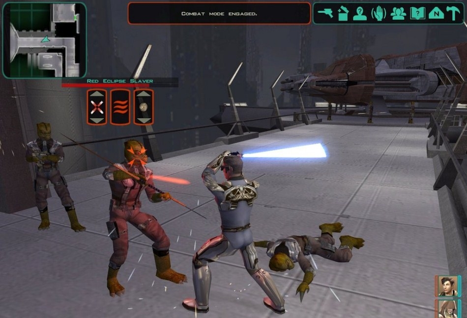Скриншот из игры Star Wars: Knights of the Old Republic II - The Sith Lords под номером 206