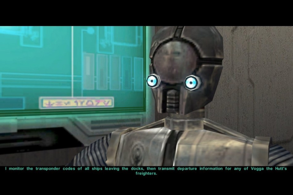 Скриншот из игры Star Wars: Knights of the Old Republic II - The Sith Lords под номером 207