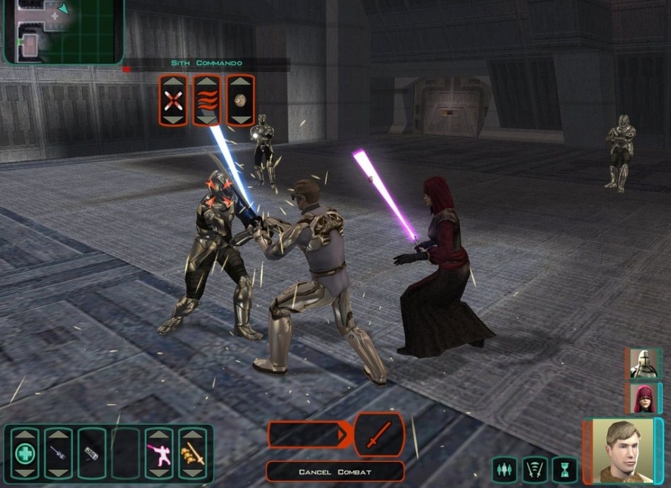 Скриншот из игры Star Wars: Knights of the Old Republic II - The Sith Lords под номером 208