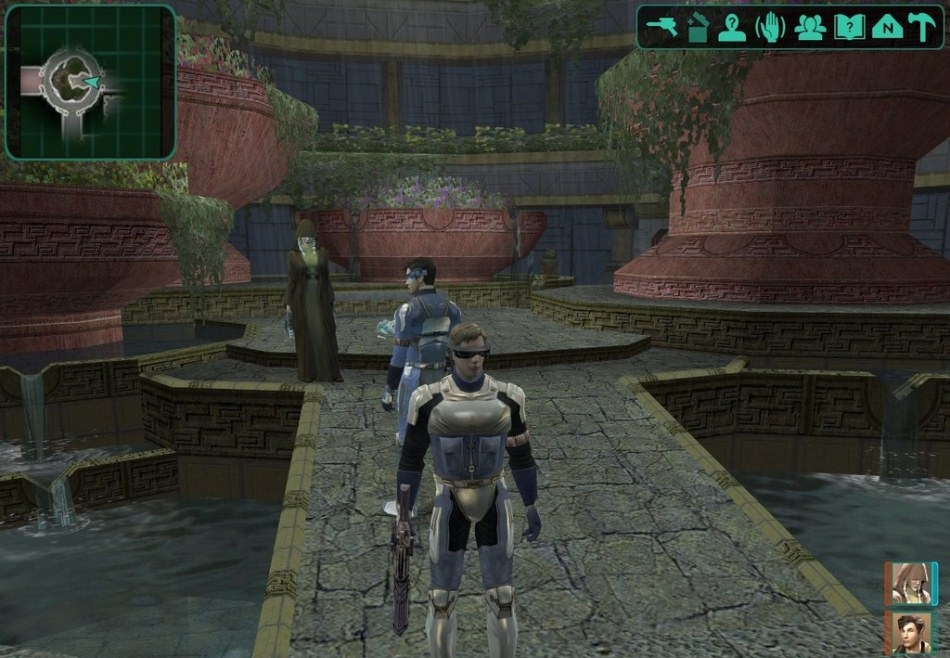 Скриншот из игры Star Wars: Knights of the Old Republic II - The Sith Lords под номером 219