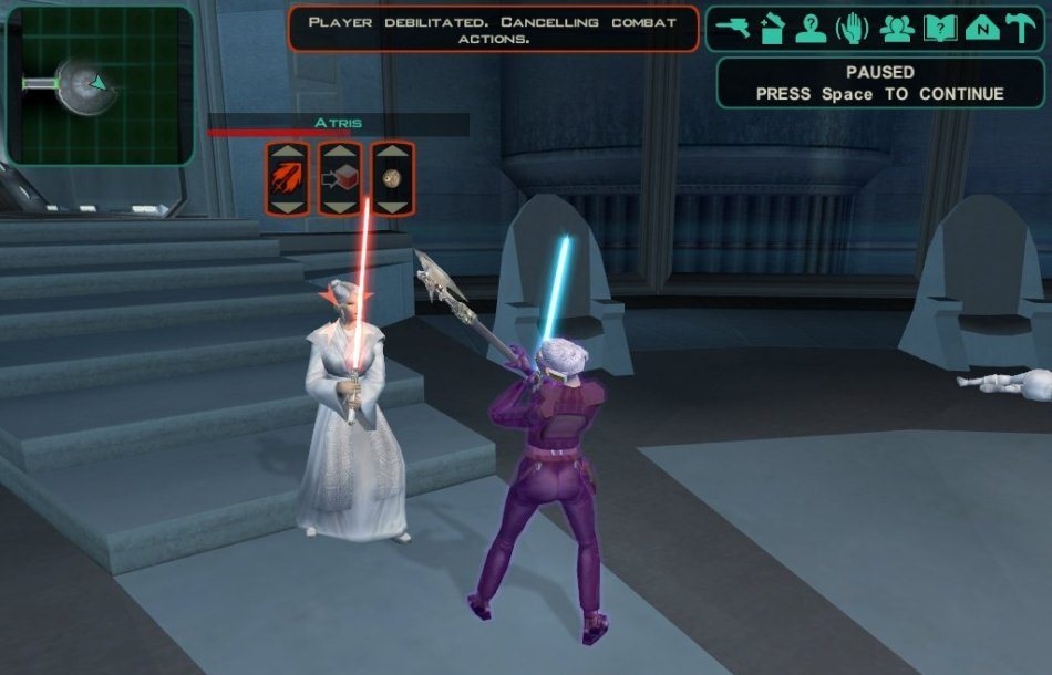 Скриншот из игры Star Wars: Knights of the Old Republic II - The Sith Lords под номером 222