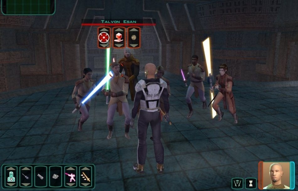 Скриншот из игры Star Wars: Knights of the Old Republic II - The Sith Lords под номером 75