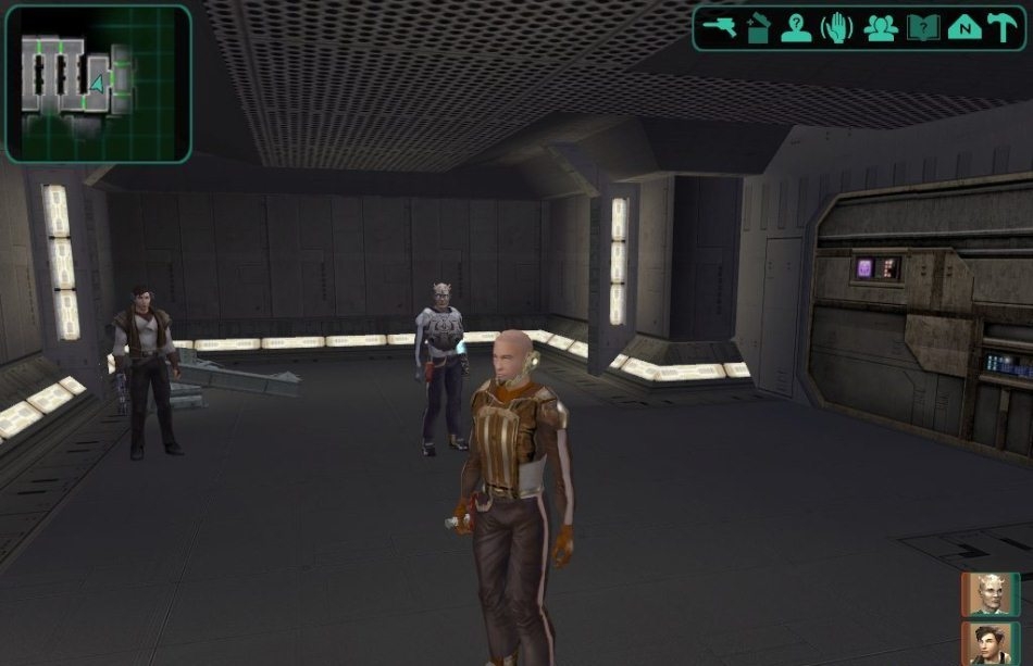 Скриншот из игры Star Wars: Knights of the Old Republic II - The Sith Lords под номером 76