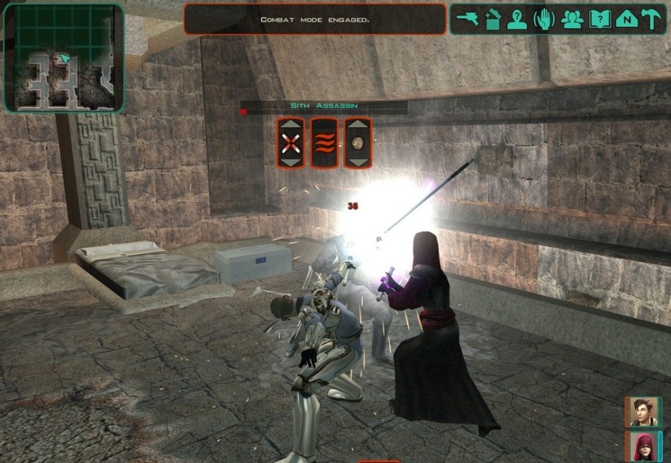 Скриншот из игры Star Wars: Knights of the Old Republic II - The Sith Lords под номером 92