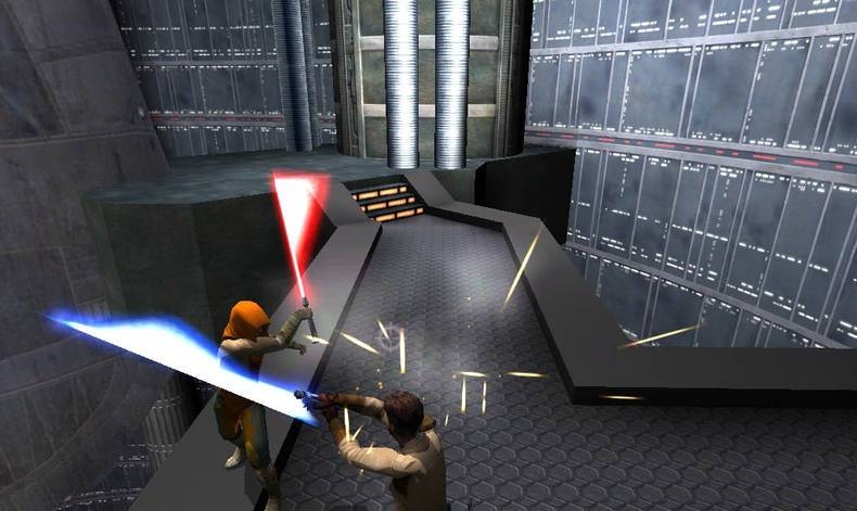 Скриншот из игры Star Wars: Jedi Knight II: Jedi Outcast под номером 12