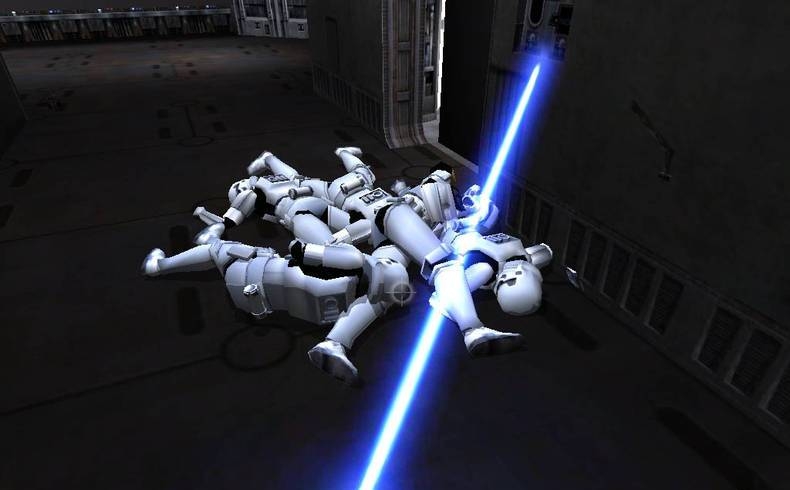 Скриншот из игры Star Wars: Jedi Knight II: Jedi Outcast под номером 14