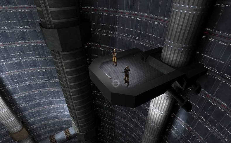 Скриншот из игры Star Wars: Jedi Knight II: Jedi Outcast под номером 42