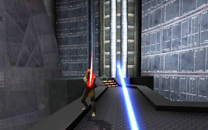 Скриншот из игры Star Wars: Jedi Knight II: Jedi Outcast под номером 45