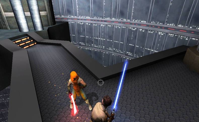 Скриншот из игры Star Wars: Jedi Knight II: Jedi Outcast под номером 49