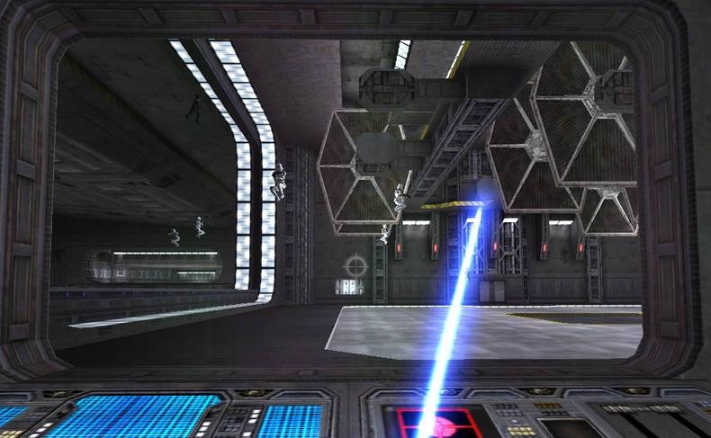 Скриншот из игры Star Wars: Jedi Knight II: Jedi Outcast под номером 73