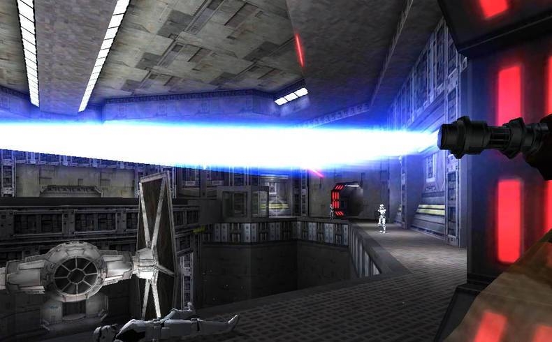 Скриншот из игры Star Wars: Jedi Knight II: Jedi Outcast под номером 74
