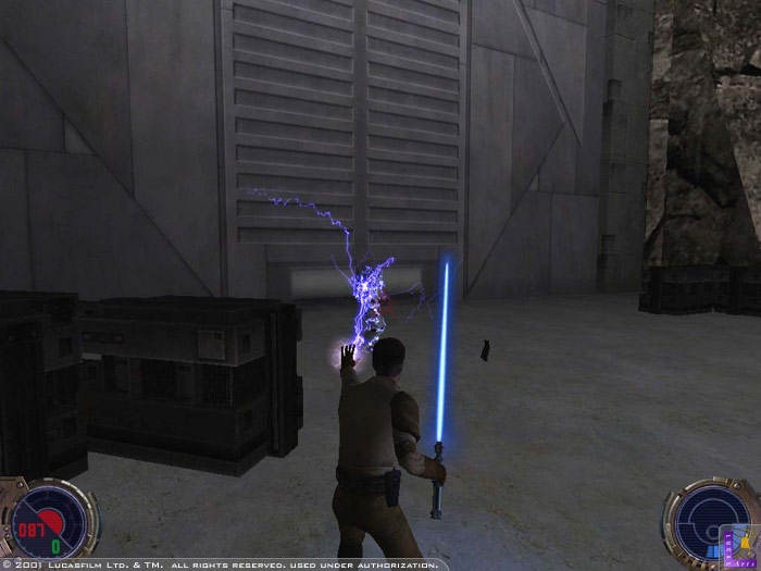 Скриншот из игры Star Wars: Jedi Knight II: Jedi Outcast под номером 8