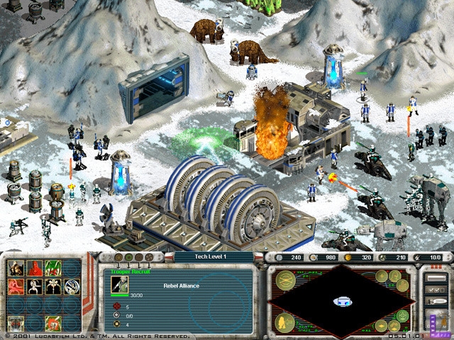 Скриншот из игры Star Wars: Galactic Battlegrounds под номером 2