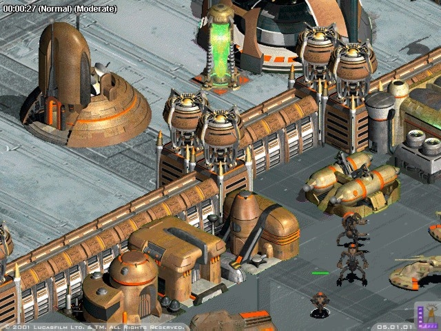 Скриншот из игры Star Wars: Galactic Battlegrounds под номером 8