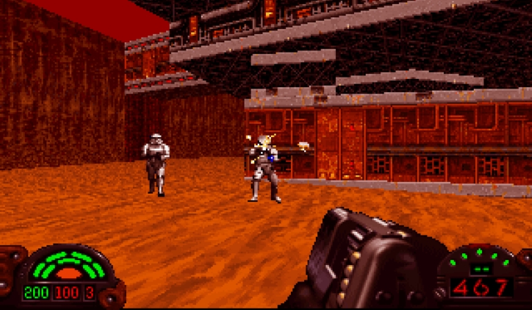 Скриншот из игры Star Wars: Dark Forces под номером 13