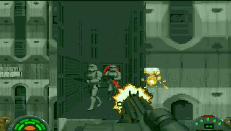 Скриншот из игры Star Wars: Dark Forces под номером 14