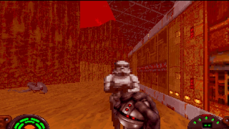 Скриншот из игры Star Wars: Dark Forces под номером 17