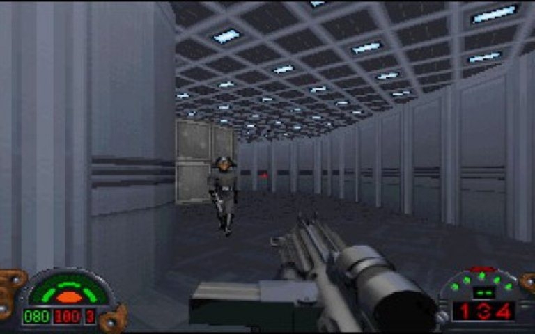 Скриншот из игры Star Wars: Dark Forces под номером 21