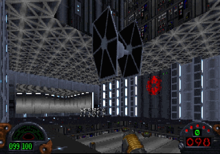 Скриншот из игры Star Wars: Dark Forces под номером 3