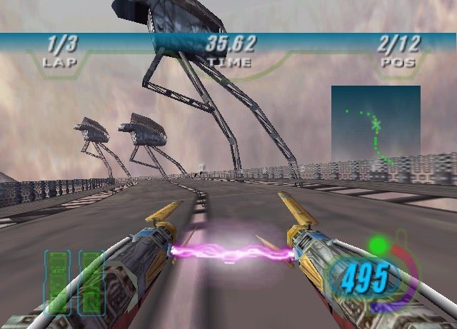 Скриншот из игры Star Wars: Episode I Racer под номером 13