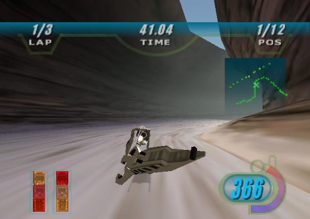 Скриншот из игры Star Wars: Episode I Racer под номером 32