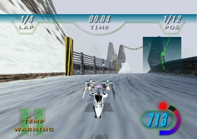 Скриншот из игры Star Wars: Episode I Racer под номером 44