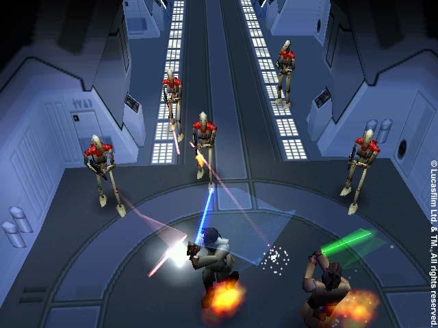 Скриншот из игры Star Wars: Episode I The Phantom Menace под номером 1
