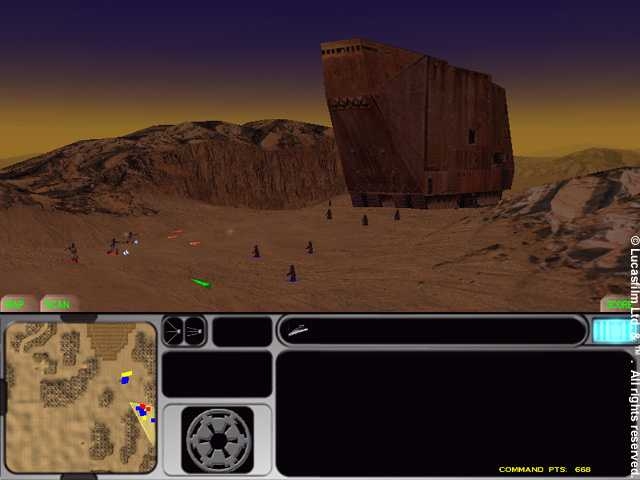 Скриншот из игры Star Wars: Force Commander под номером 11