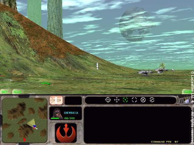 Скриншот из игры Star Wars: Force Commander под номером 6