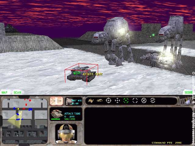 Скриншот из игры Star Wars: Force Commander под номером 7