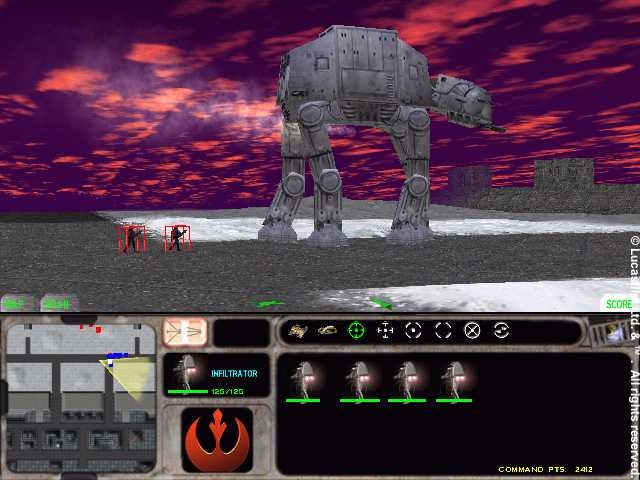 Скриншот из игры Star Wars: Force Commander под номером 8
