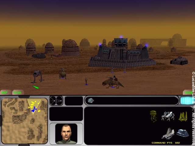 Скриншот из игры Star Wars: Force Commander под номером 9