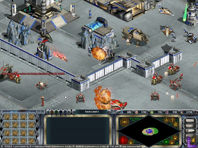 Скриншот из игры Star Wars: Galactic Battlegrounds Clone - Campaigns под номером 2