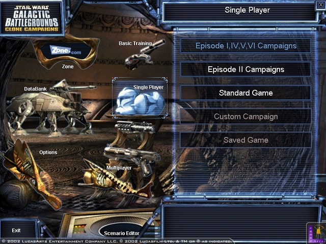 Скриншот из игры Star Wars: Galactic Battlegrounds Clone - Campaigns под номером 3