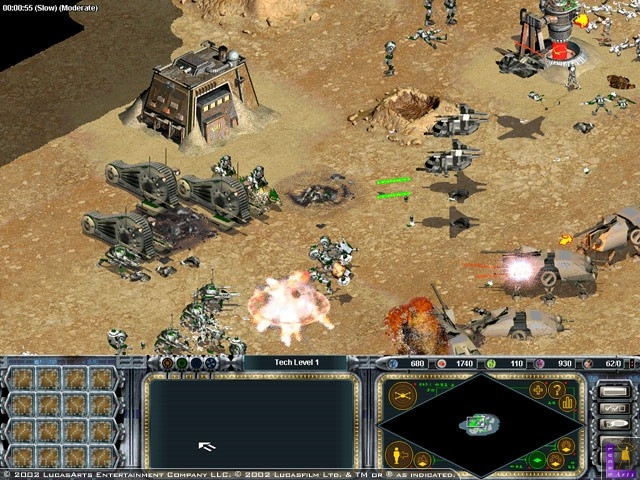 Скриншот из игры Star Wars: Galactic Battlegrounds Clone - Campaigns под номером 5