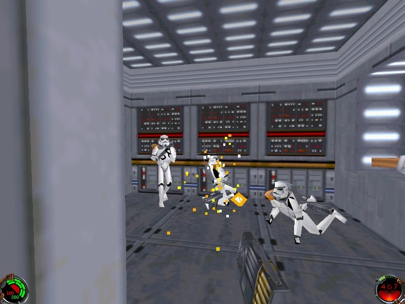 Скриншот из игры Star Wars: Jedi Knight Dark Forces 2 под номером 16