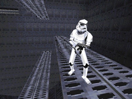 Скриншот из игры Star Wars: Jedi Knight Dark Forces 2 под номером 20