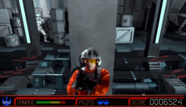 Скриншот из игры Star Wars: Rebel Assault 2 The Hidden Empire под номером 6