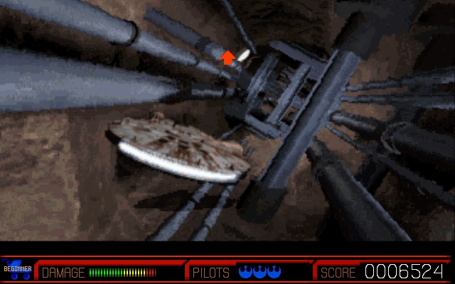 Скриншот из игры Star Wars: Rebel Assault 2 The Hidden Empire под номером 9