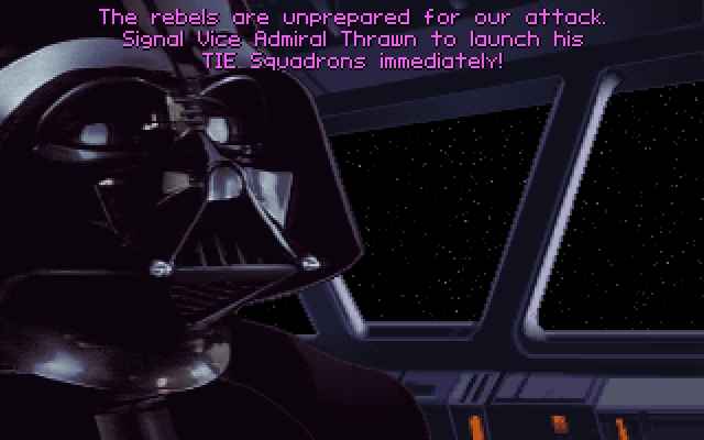 Скриншот из игры Star Wars: TIE Fighter под номером 4