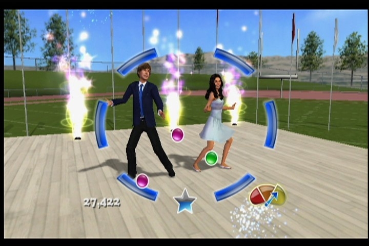 Скриншот из игры High School Musical 3: Senior Year DANCE! под номером 1