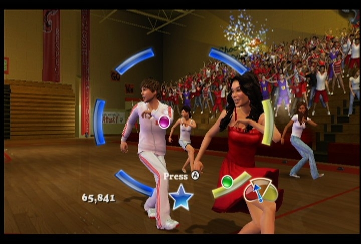 Скриншот из игры High School Musical 3: Senior Year DANCE! под номером 2