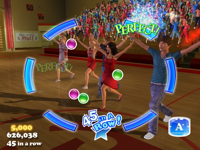 Скриншот из игры High School Musical 3: Senior Year DANCE! под номером 3