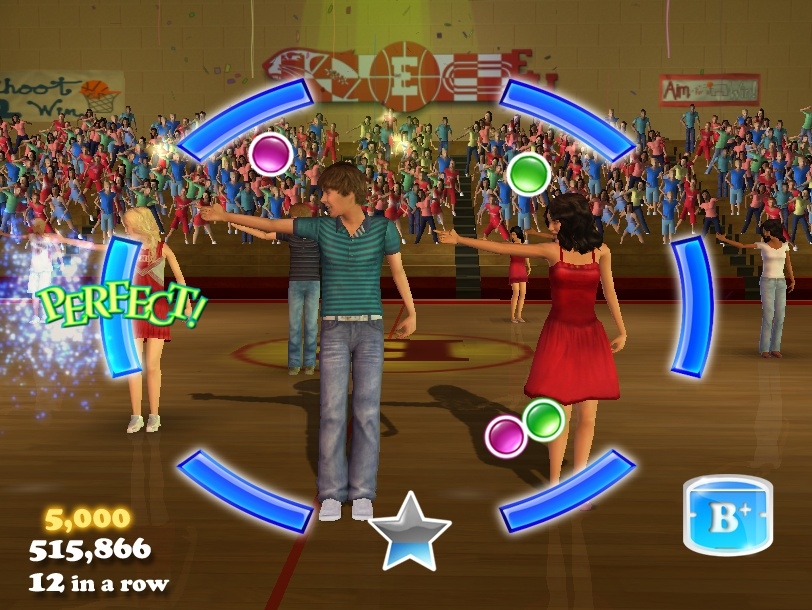 Скриншот из игры High School Musical 3: Senior Year DANCE! под номером 8