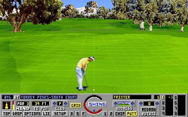 Скриншот из игры Links: The Challenge of Golf под номером 24