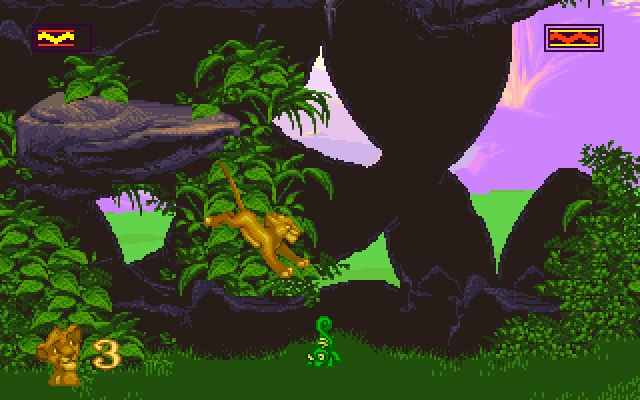 Скриншот из игры Lion King, The под номером 1