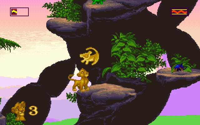Скриншот из игры Lion King, The под номером 4